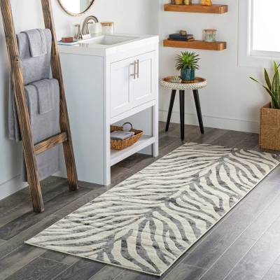 Abbildung von Surya Läufer &quot;Animal Skin&quot;, rechteckig, Skandi Design, Modern Boho Kurzflor Wohnzimmerteppich, Flurteppich