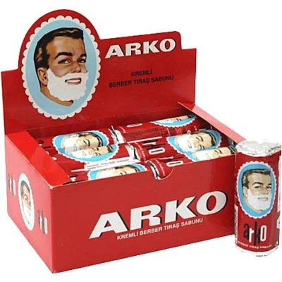 Abbildung von Arko Rasierseife Shaving Cream Soap Stick 10 er Pack