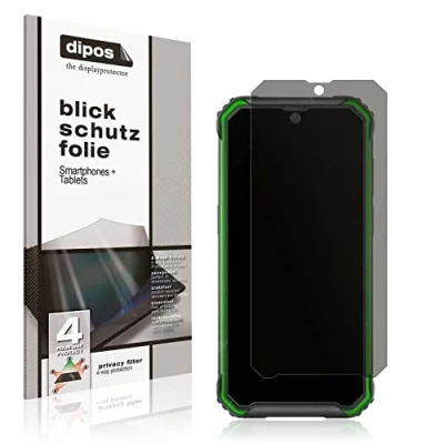 Abbildung von dipos I Sichtschutz Folie matt kompatibel mit Blackview BV7200 Blickschutzfolie Display Schutzfolie Privacy Filter