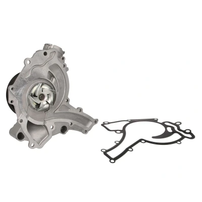 Abbildung von INA 538 0236 10 Wasserpumpe mit Riemenscheibe für Keilrippenriementrieb MERCEDES BENZ: CLS Coupe, E Klasse Limousine, T modell