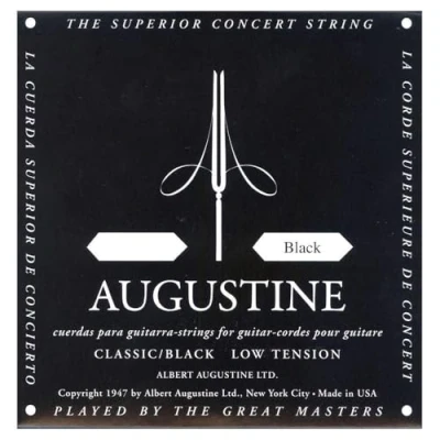 Abbildung von Augustine Black Label Saiten für Klassik Gitarre H2