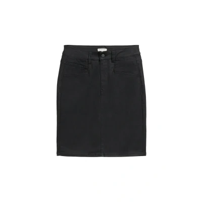 Abbildung von TOM Tailor Jeansrock, Damen, Größe: 34, Deep black