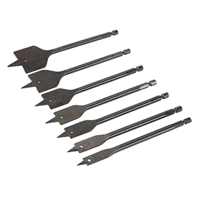Abbildung von Silverline 633800 Profi Klempner Flachfräsersatz 7 tlg #3#