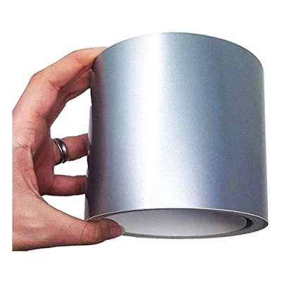 Abbildung von 4R Quattroerre.it 10543 Trim Stripes Klebestreifen für Autos, Silber, 100 mm x 10 mt