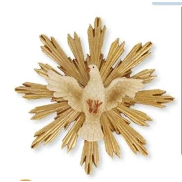 Abbildung von Unbekannt Heiligenfigur Heiliger Geist Ø 9cm