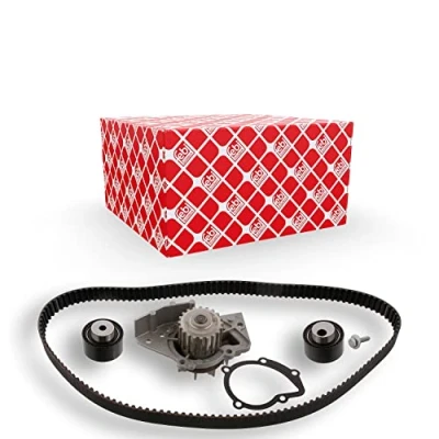 Abbildung von FEBI BILSTEIN 34638 Wasserpumpe + Zahnriemensatz mit 140 PEUGEOT: 206 Schrägheck, Partner I Kastenwagen, 306 Schrägheck