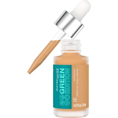 Abbildung von Maybelline New York Superdrop Tinted DRY OIL Green Edition Foundation, Damen, Größe: 20 ml, 55