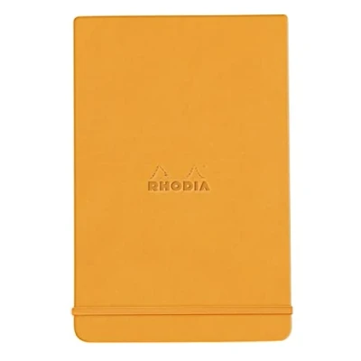 Abbildung von Rhodia 118348C Notizbuch Webnotepad DIN A5, 96 Blatt abtrennbar liniert 90 g, 1 Stück, Orange