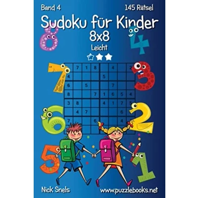 Abbildung von Sudoku für Kinder 8x8 Leicht Band 4 145 Rätsel