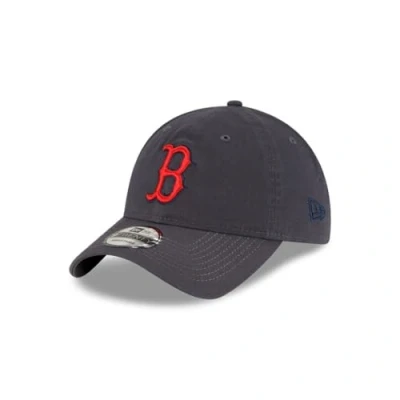 Abbildung von New Era 9TWENTY Strapback Boston RED SOX Cap, Herren, Größe: One Size, Charcoal