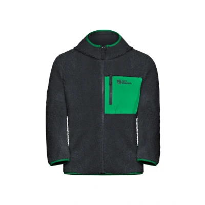 Abbildung von Jack Wolfskin ICE CURL Fleecejacke für Kinder, Größe: 92, Phantom / green