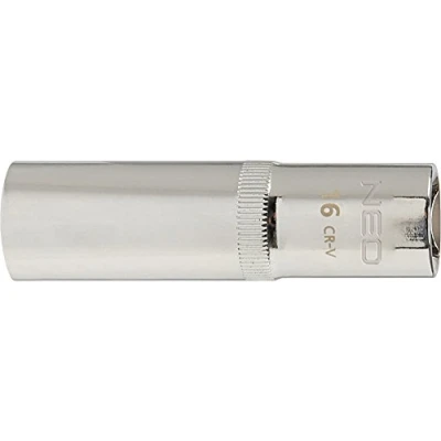 Abbildung von NEO TOOLS 08 074 Steckschlüsseleinsatz 1/2 3124 15 mm Chrom Vanadium Stahl Zwölfkant