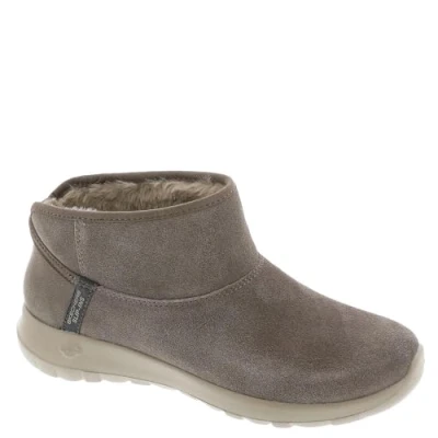 Abbildung von Skechers On The Go Joy Always Cozy Damen Stiefelette Taupe EU 36