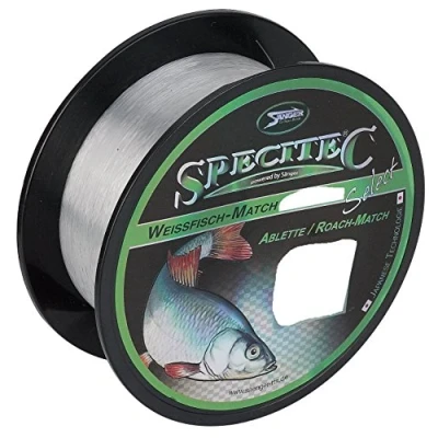 Abbildung von Specitec Weissfisch Match Schnur 0,15 mm Farbe : Ultra Clear Transparent Angelschnur monofil Zielfischschnur