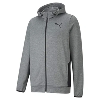 Abbildung von Puma Sweatjacke, Herren, Größe: Small, Medium gray heather