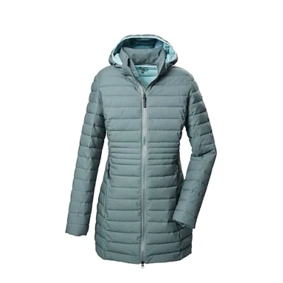Abbildung von G.I.G.A. DX Damen Steppparka/Funktionsparka mit abzippbarer Kapuze GW 14 WMN QLTD PRK_Bacarya, aquaverde, 34, 42300 000