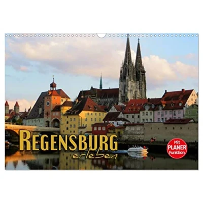 Abbildung von Regensburg erleben (Wandkalender 2025 DIN A3 quer), CALVENDO Monatskalender