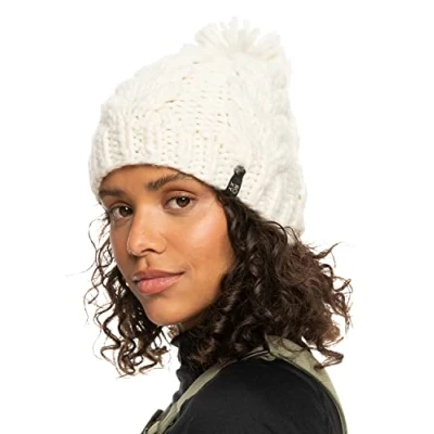 Abbildung von Roxy Winter Beanie Mütze Unisex ONE Size Weiss.