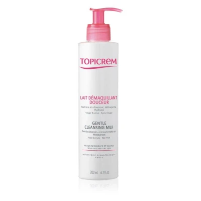 Abbildung von Topicrem Milch Face Care Hydra+ Gentle Cleansing Milk 200 ml