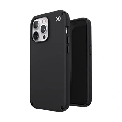 Abbildung von Speck Presidio2 Pro Hülle für iPhone 13 mit MICROBAN, Black (141690 D143)