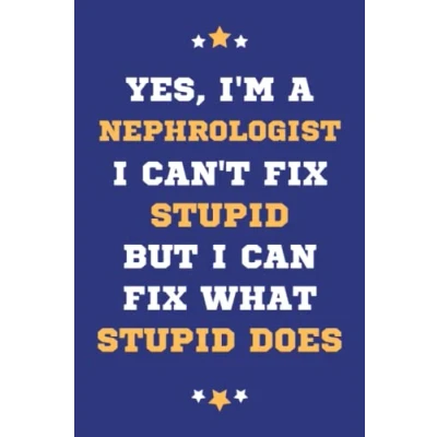 Abbildung von Nephrologist Gifts: Lined Blank Notebook Journal, a Funny and Appreciation Thank You Gift for Nephrologists to Write in