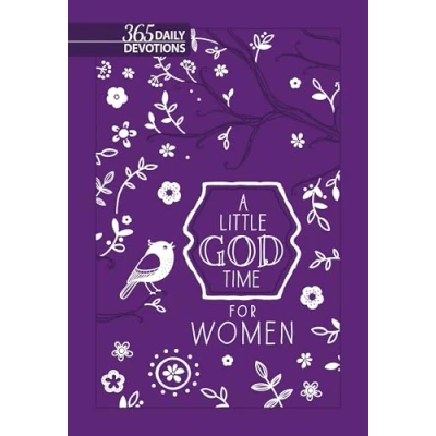 Abbildung von Little God Time for Women, A: 365 Daily Devotions (Purple): Devotions, Faux Leather