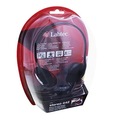 Abbildung von Labtec 981 000083 Stereo 442 Kopfhörer für PC Voice Access