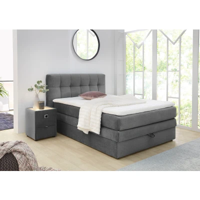 Abbildung von Jockenhöfer Gruppe Boxspringbett Amy, mit Bettkasten und Kaltschaum Topper