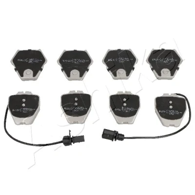 Abbildung von ASHIKA 50 00 0912 Bremsbelagsatz inkl. Verschleißwarnkontakt AUDI: A6 C5 Avant, A4 B5 Limousine, VOLKSWAGEN: Passat GP Variant