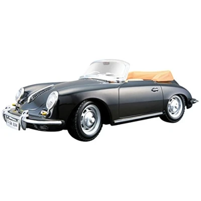 Abbildung von Bburago Sammlerauto Porsche 356B Cabrio (1961), Maßstab 1:24