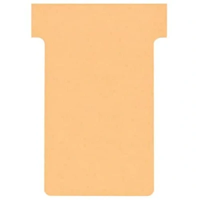 Abbildung von Nobo 2002011 Kartentafel Zubehör T Karten, Größe 2, 100 Stück, beige ,