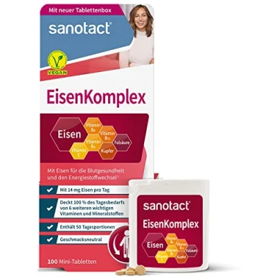 Abbildung von sanotact Eisen Komplex Mini Tabletten 100 St