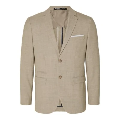 Abbildung von Selected Homme MIX Sakko, Herren, Größe: 110, Sand