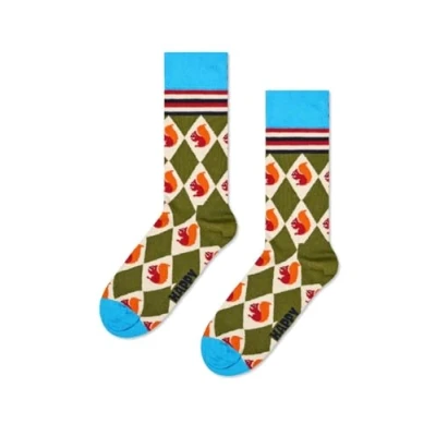 Abbildung von Happy Socks Freizeitsocken Squirrel Argyle Socken