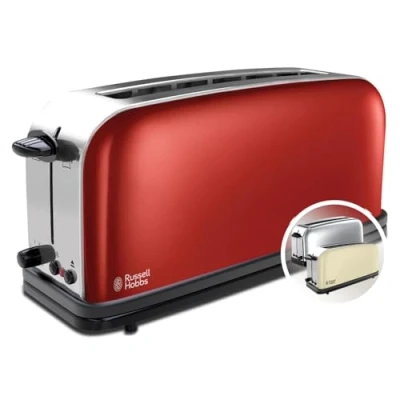 Abbildung von Russell hobbs Toaster farben flamme rot lange schlitz 2139156