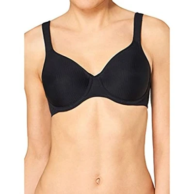 Abbildung von Triumph Bügel BH &quot;Modern Soft+Cotton W&quot;, Cup B F, mit dezentem Streifenmuster, Basic Dessous