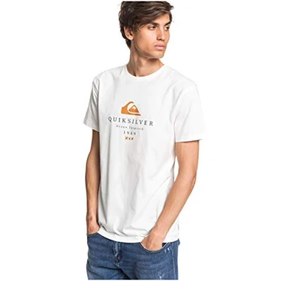 Abbildung von Quiksilver Herren First FIRE SS T Shirt, Navy Blazer, S