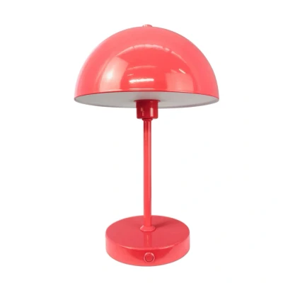 Abbildung von Dyberg Larsen Stockholm Akku Tischlampe, melonenrot
