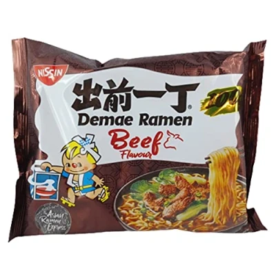 Abbildung von Nissin Instant Nudeln Beef 30er Pack (30 x 100g) asiatische Nudelgericht