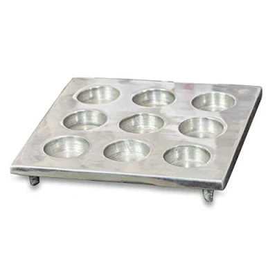 Abbildung von Antikas Aluminium Teelichthalter, 9er, Quadratisch, Dekoration