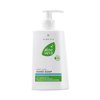 Abbildung von geschmeidig saubere Hände mit der LR Aloe Vera Sanft Reinigenden Handseife