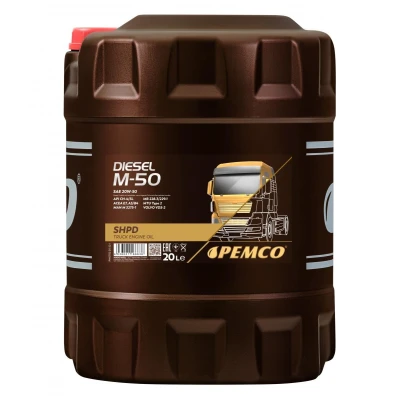 Abbildung von Pemco Truck SHPD DIESEL M 50 20W 20l Motoröl PM0702 20 MERCEDES BENZ: C Klasse Limousine, E T modell