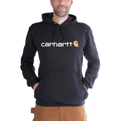 Abbildung von Carhartt Hoodie Loose Fit mit Logo Aufdruck