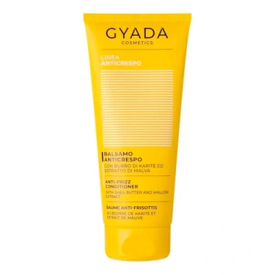 Abbildung von GYADA COSMETICS, Conditioner gegen Frizz, geeignet für trockenes, krauses oder strapaziertes Haar, mit hoher Entwirrungskraft, macht das Haar weich und seidig, auf Basis von Sheabutter, 200 ml