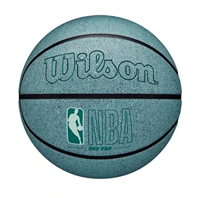 Abbildung von Wilson Basketball NBA DRV Pro Eco, Balloberfläche zu mindestens 35 % aus recyceltem Altgummi