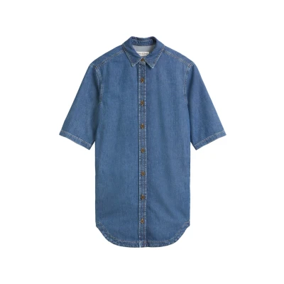 Abbildung von Marc O&#039;Polo Hshape Jeanskleid, Damen, Größe: XS, Clean mid blue wash