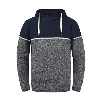 Abbildung von Indicode Jeans Idlynde Kapuzenpullover, Herren, Größe: Large, Navy