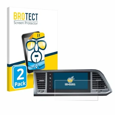 Abbildung von BROTECT (2 Stück Schutzfolie für Seat Ateca Style 2021 Infotainment System 9.2&quot; Displayschutz Folie Ultra Klar