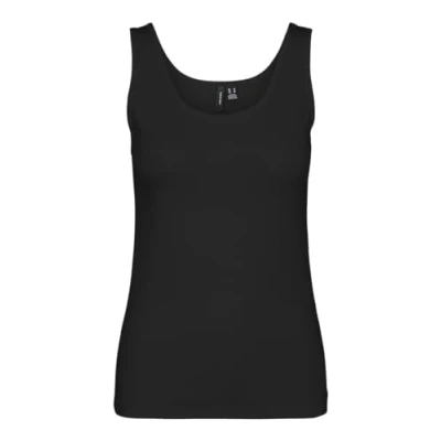Abbildung von Vero Moda Damen Vmlulu Uu Tank Top JRS Ga Noos, Black, Large