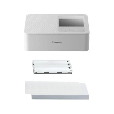 Abbildung von Drukarka laserowa Canon SELPHY CP 1500 Thermosublimationsdrucker weiß Print Kit + Papiere RP 54